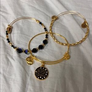 Set of 3! Alex & Ani Bracelets “Let it Snow”